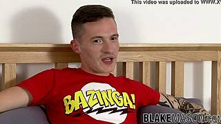 twink daniel scott boldly masturbates for cumshot interview