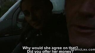 Watch this couple bang indoors after public pickup