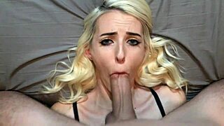 she says, 'fuck my face hard and give me a facial'