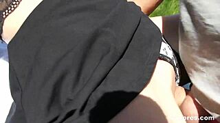 cheap street slut gets nasty for cash