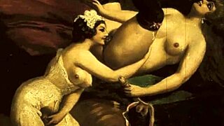 Vanhanaikainen eroottinen kuvitus.