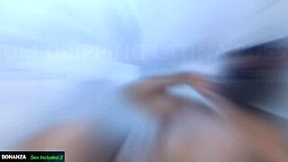 Cum Dripping Latina Pussy Sucked and Fucked with Creampie Close-Up