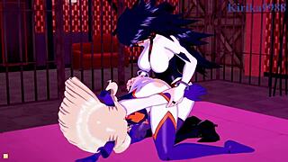 ochako uraraka in futanari sex with mt lady