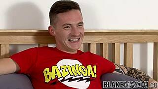 twink daniel scott boldly masturbates for cumshot interview