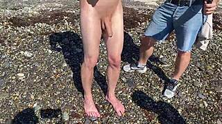 Intriguing scene of 5 guys cumming on stupid bitch