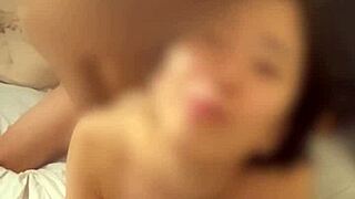 Stepdaughter video calls father-in-law while being turned into meat toilet in dirty talk scene.