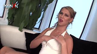 Pierced Cutie Gets Facialized!