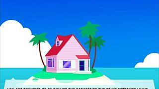 In parody game, Android 18 gives blowjob in Foxicube