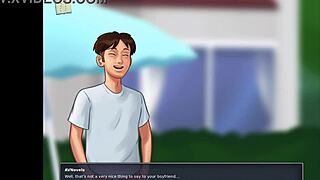 Summertime saga chapter 187 explores erotic anime adventures