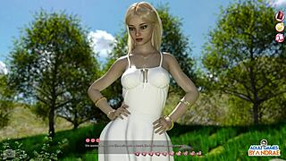 ep32 recreational fun with the hotties, helping teen 18+ lesbians in a 3some blowjob and big tits group action