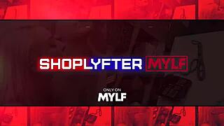 I as lustful lpo tell the desperate milf shoplifter to play with my cock