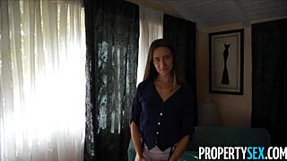 desperate agent, will you fuck me on camera to sell this house?