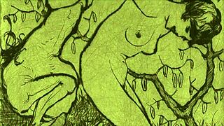 Vintage Erotic Illustration