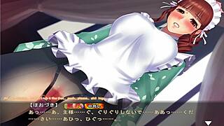 Maid-san in Boin Game Hozuki Scene 2 is steamy! 😍