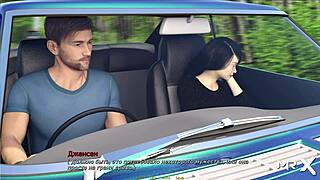 in this anime hentai, retrieving the past involves a kitchen fuck and motorcycle ride