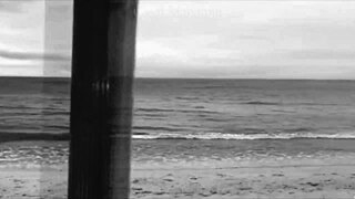 my wife showing off on brazilian beaches