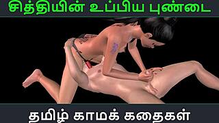 Tamil audio story of Indian girl's sexual fun in 3D animation.