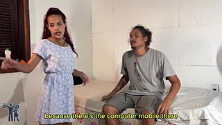 Jiran nafsu tipu isteri saya susup rumah main keras