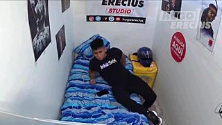 My neighbor sneaks out for a quick creampie.