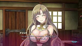 Oh, big sister is sucking me through the wall hole!