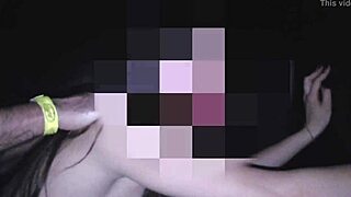 GLORY HOLE! SKINNY GIRL GETS FUCKED IN FRONT OF HER CUCKOLD HUSBAND!