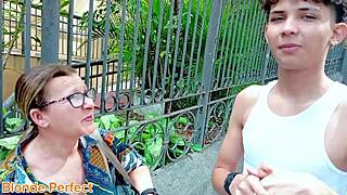 Young stud lures me from church to his apartment for hot action