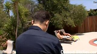 See how I pleasure a random man as a sub to a Mistress