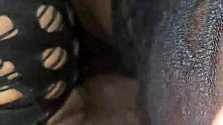 angelg in lingerie allows me to perform oral on her body