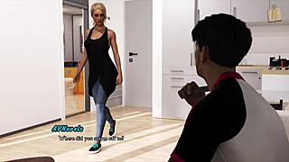 Wow! Melissa in Intertwined 48 Spills Secrets with Big Tits Out!