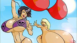 Look at these biggest anime boobies! Fanart tits compilation, so huge!