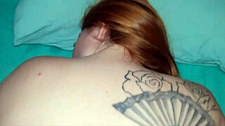 i give redhead mature babe oil massage then she cums hard taking my cock in her tight pussy