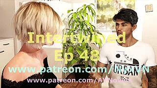 Wow! Melissa in Intertwined 48 Spills Secrets with Big Tits Out!