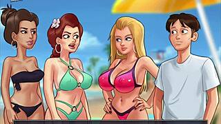 Summertime saga chapter 187 explores erotic anime adventures