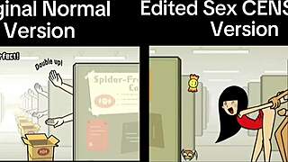 Comparing Original and Sex Censored Versions of Rhythm Heaven Fever