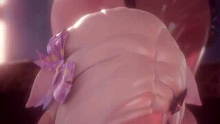 Ahri from league of legends in animated compilation