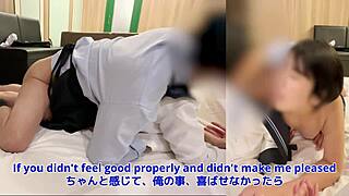 lina gets dirty talk and creampie from manager in amateur drama episode 1