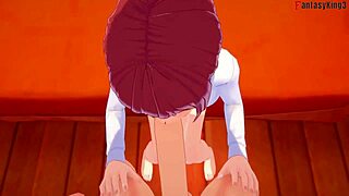 Makima's Tempting Blowjob In Chainsaw Man