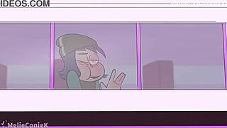 Futa Jackie Fucks Janna Hard On The School Bus!