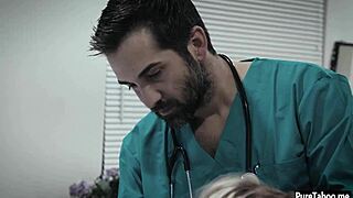 This Hurt Petite Teen Got Fucked By The Nasty Doctor's Big Dick