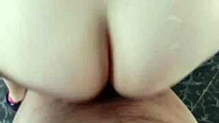 Helping my cute latina neighbor with drawings leads to cumming in her underwear and fucking her on the computer, almost getting caught.