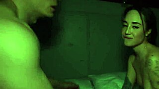 Hardcore POUNDING built guy FUCKS petite inked chick