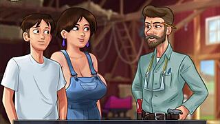 summertime saga episode 192 with erotic anime hentai elements