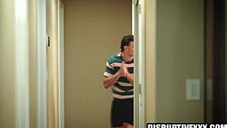 Gay roommate joined him in a shower