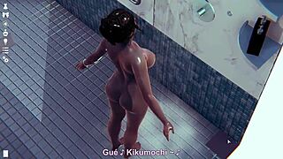 I-I got big tits in the shower, you know?