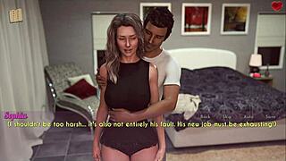 Wife and Stepmother in Missing Scenes of Erotic 3D Cartoon