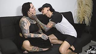 slut loses challenge! i fuck her hard doggystyle and she cumwalks on street!