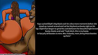 Teen fucks stepmom and her friends