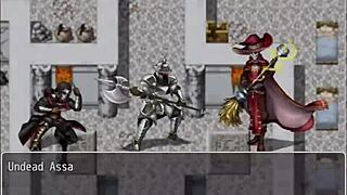 What is Ciella doing under the counter for the pervert prince? Luciella watches in NTR sisters part 8