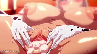 cow shenhe cartoon cosplay riding creampie anime