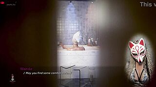 Peeping on Sexy Milf Bathing in Ms Denvers Episode 14